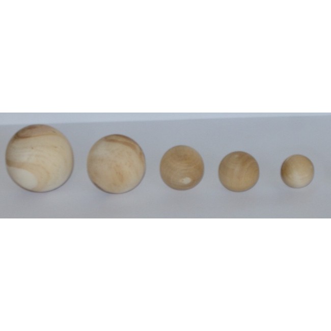 Bolinha  de  madeira 40 mm